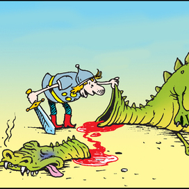 Даже если вас съели, выход есть !