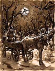 к рассказу А.П. Чехова «Пересолил»