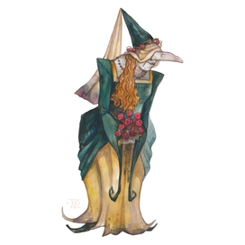 Иллюстрация для норвежской сказке