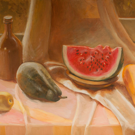 Натюрморт с арбузом