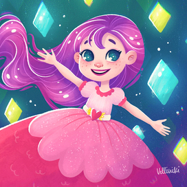 Девочка в иллюзорном мире