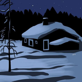 Зимний пейзаж