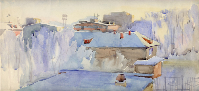 Мороз в детстве