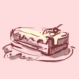 Кусочек пирога  