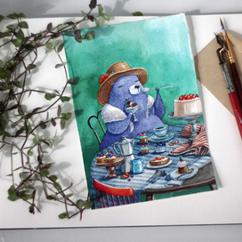 Лавандовая леди