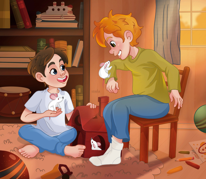 Иллюстрация к расскажу Н.Носова