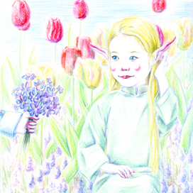 Прекрасный весенний букет