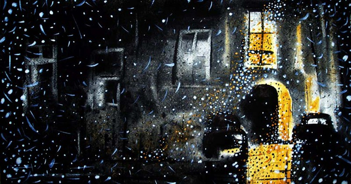 А ночью снег пошел...