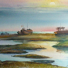 Крастмала.Рижский залив.