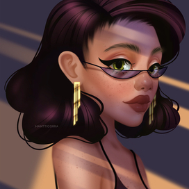 Портрет персонажа Загадочная девушка