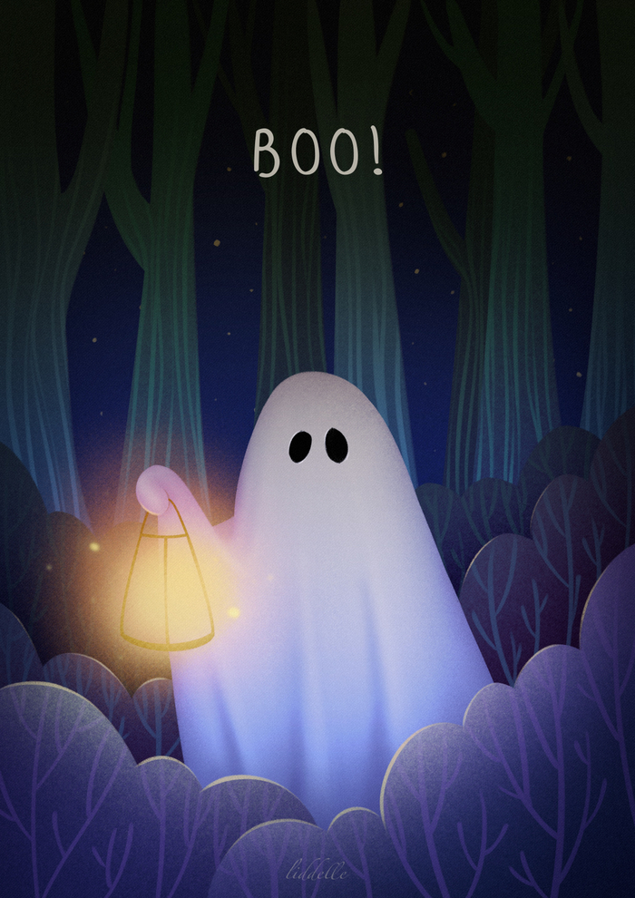 Открытка для Halloween