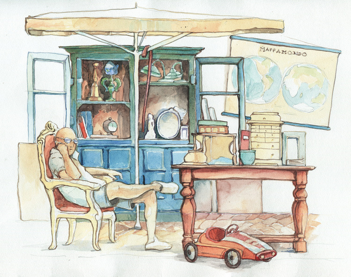 Рынок в Ареццо