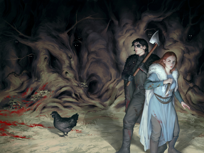 Волчица и охотник