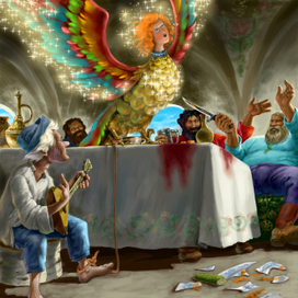 Сирин пойманный.