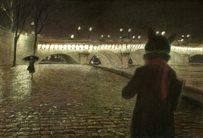 Oгни большого города(pont Neuf)