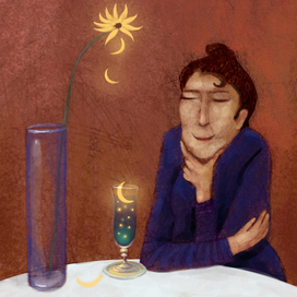 Любительница абсента