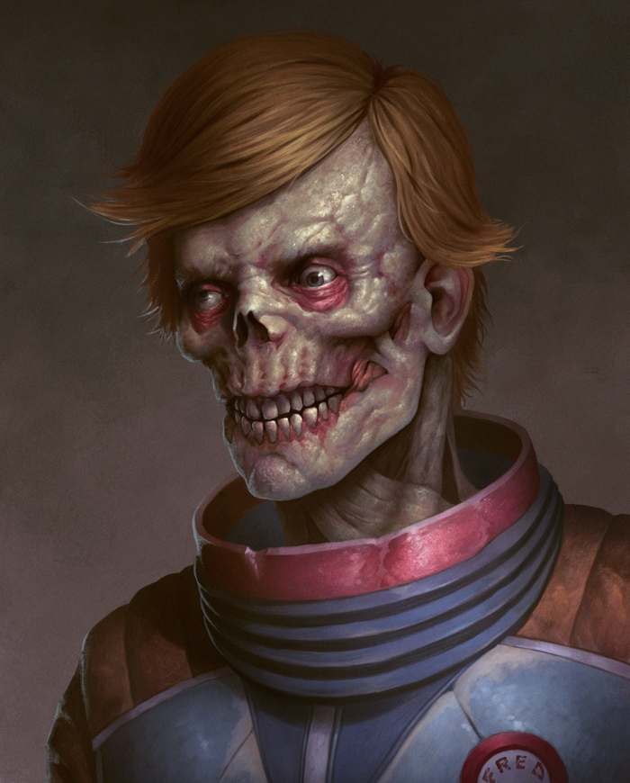 Zombie astronaut