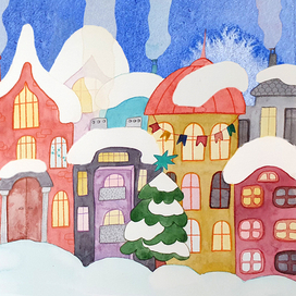 Зимняя улица