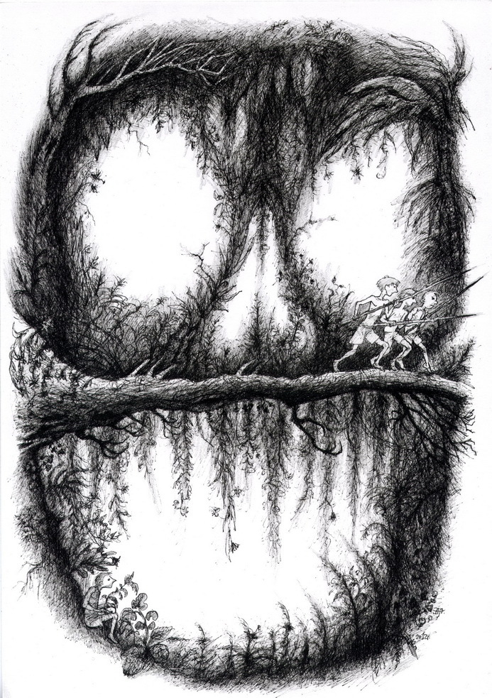 Ищи свинью! Бей свинью! (У.Голдинг "Повелитель мух")