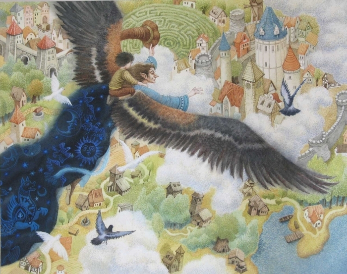 "Страна Желанная" к сказке Астрид Линдгрен "Мио, мой Мио"