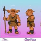 Odd Fish (character design)