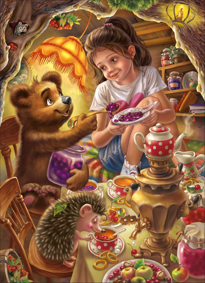 Сказка начинается)) тестовое задание