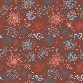 Цветочный узор 2 