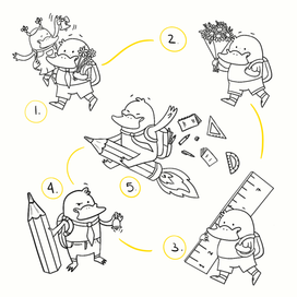 Разработка персонажа для сети утконос