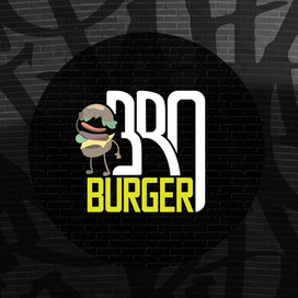 Логотип с элементами фирменного стиля 