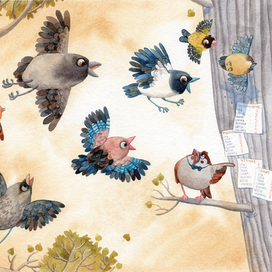 летите же домой, птенцы!