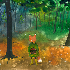 лесные яблоки