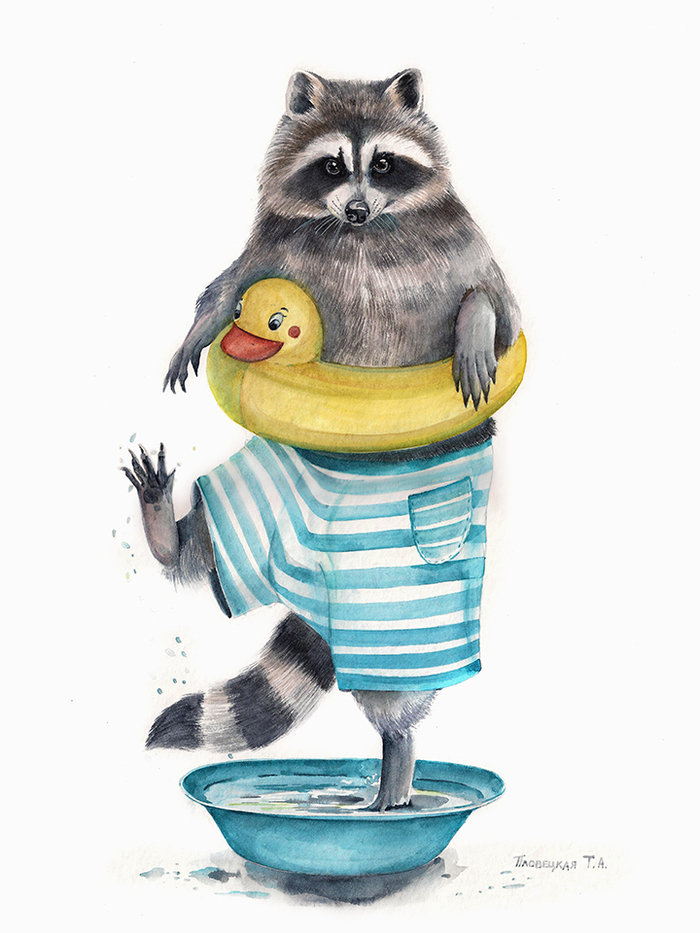 Как енот мечтал о море