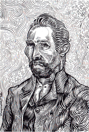 Van Gogh ink