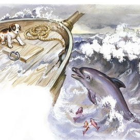 спасение щенка