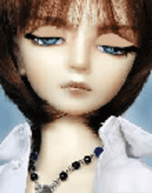 Кукла  моргает