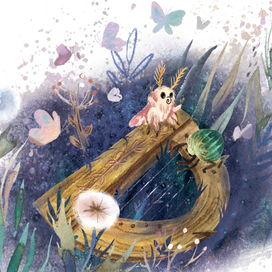 Иллюстрации к книге З. Стадник "С другом не страшно"