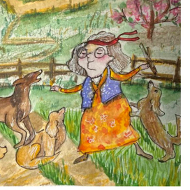 открытки с бабулями 