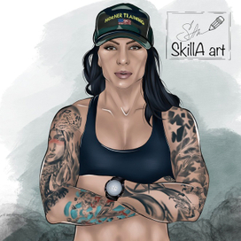 Портрет спортсменки