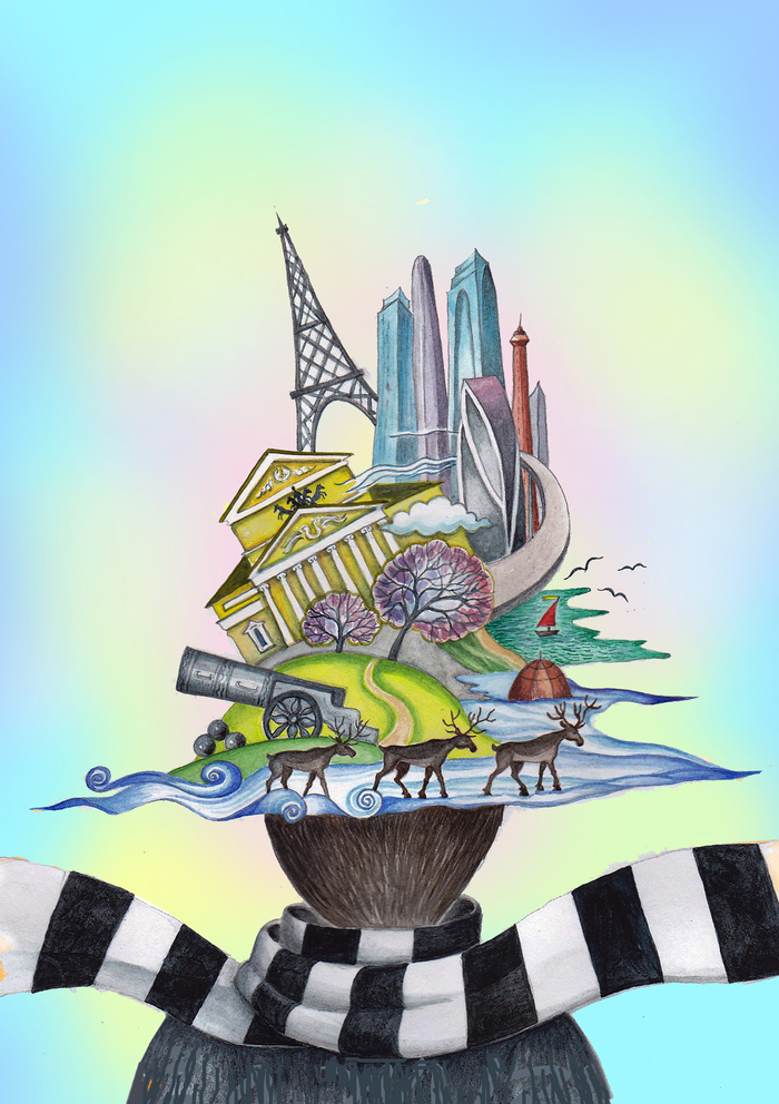 Обложка к сборнику стихов