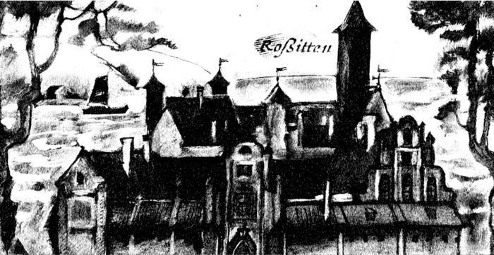 иллюстрация для книги Э. Т. А. Гофмана "Майорат". форзац1