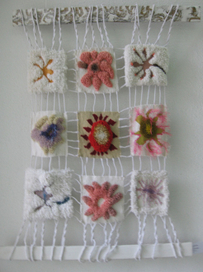 белые цветы