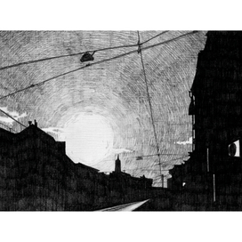 там где шел синий трамвай