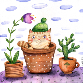 Зеленая шапочка