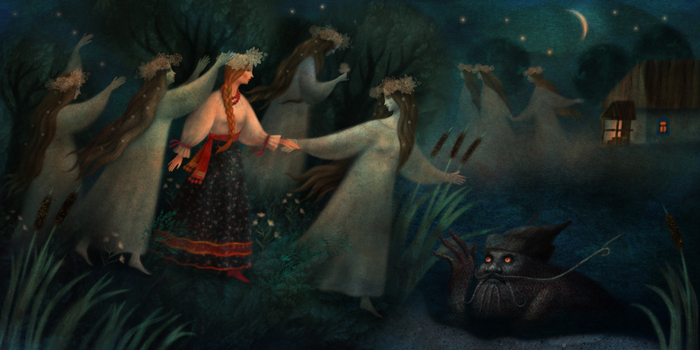 "Русалочьи сказки" разворот