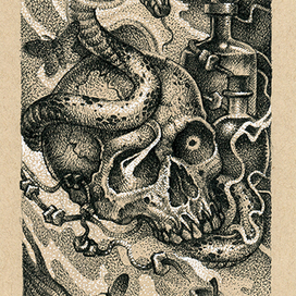 Буклет для ночного клуба.