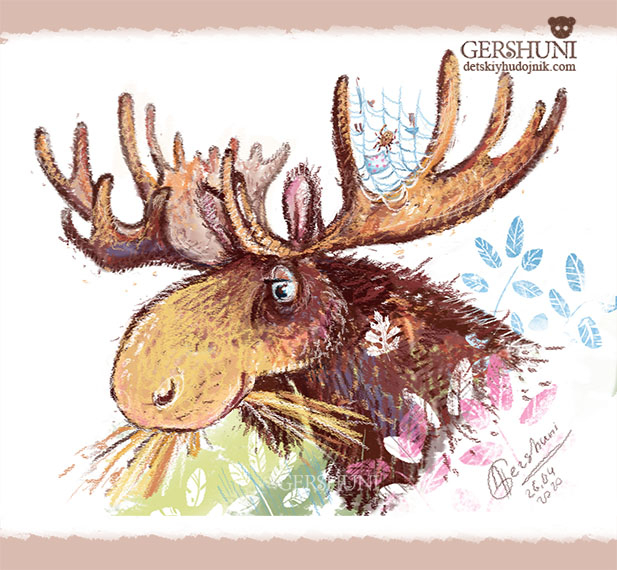 ..покачал рогами Сохатый..)