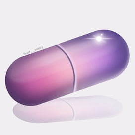 Иллюстрация капулы таблетки