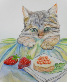 Хулиганистый кот