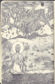 горящий клен