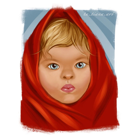 Портрет от пятна